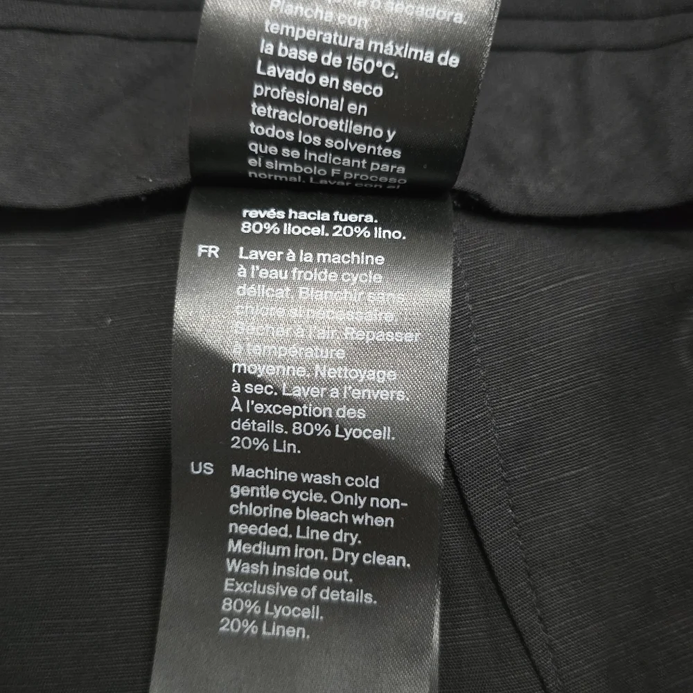 COS Black Wide Leg Pants - Picture 7 of 9